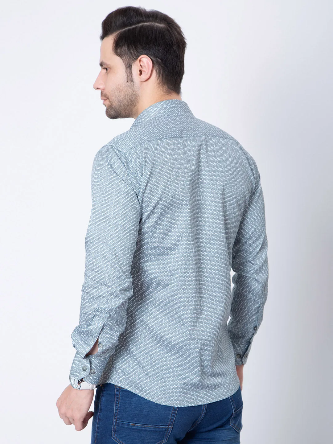 Men Printed Casual Shirt