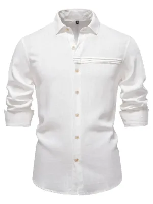 Men's Button Down Collared Neck Shirt