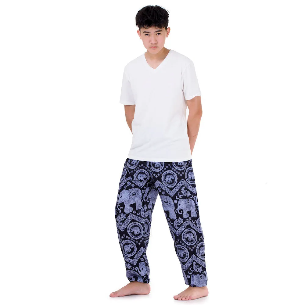 Men's Elephant Harem Pants Red Chang