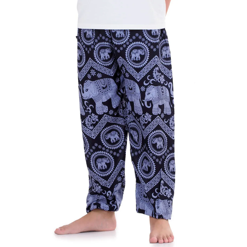 Men's Elephant Harem Pants Red Chang