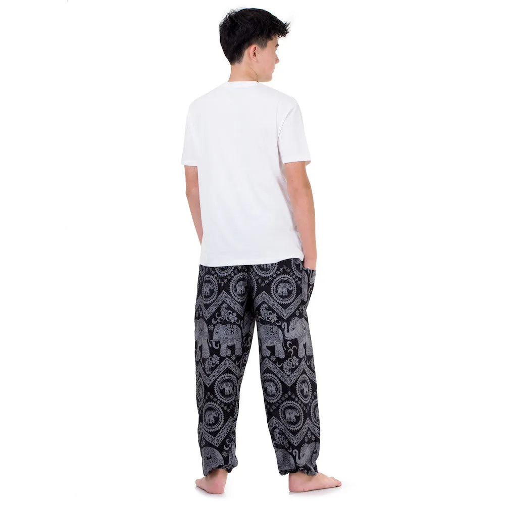 Men's Elephant Harem Pants Red Chang