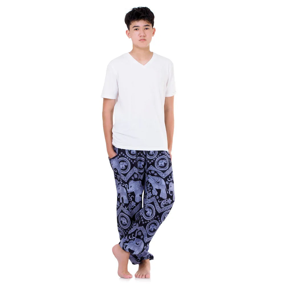 Men's Elephant Harem Pants Red Chang