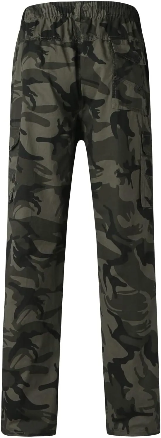 Mens Workout Cargo Sweatpants Men's Pants Sweat Pants for Men Men's Basic Active Fleece Jogger Pants Regular and Big