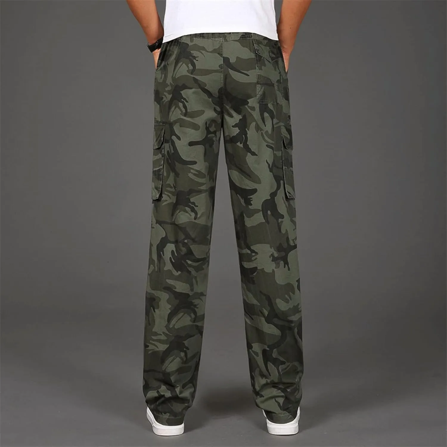 Mens Workout Cargo Sweatpants Men's Pants Sweat Pants for Men Men's Basic Active Fleece Jogger Pants Regular and Big