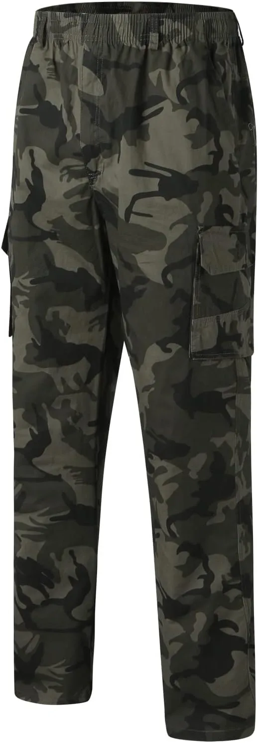 Mens Workout Cargo Sweatpants Men's Pants Sweat Pants for Men Men's Basic Active Fleece Jogger Pants Regular and Big