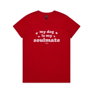My Dog Is My Soulmate Classic T-Shirt - Size 2XL