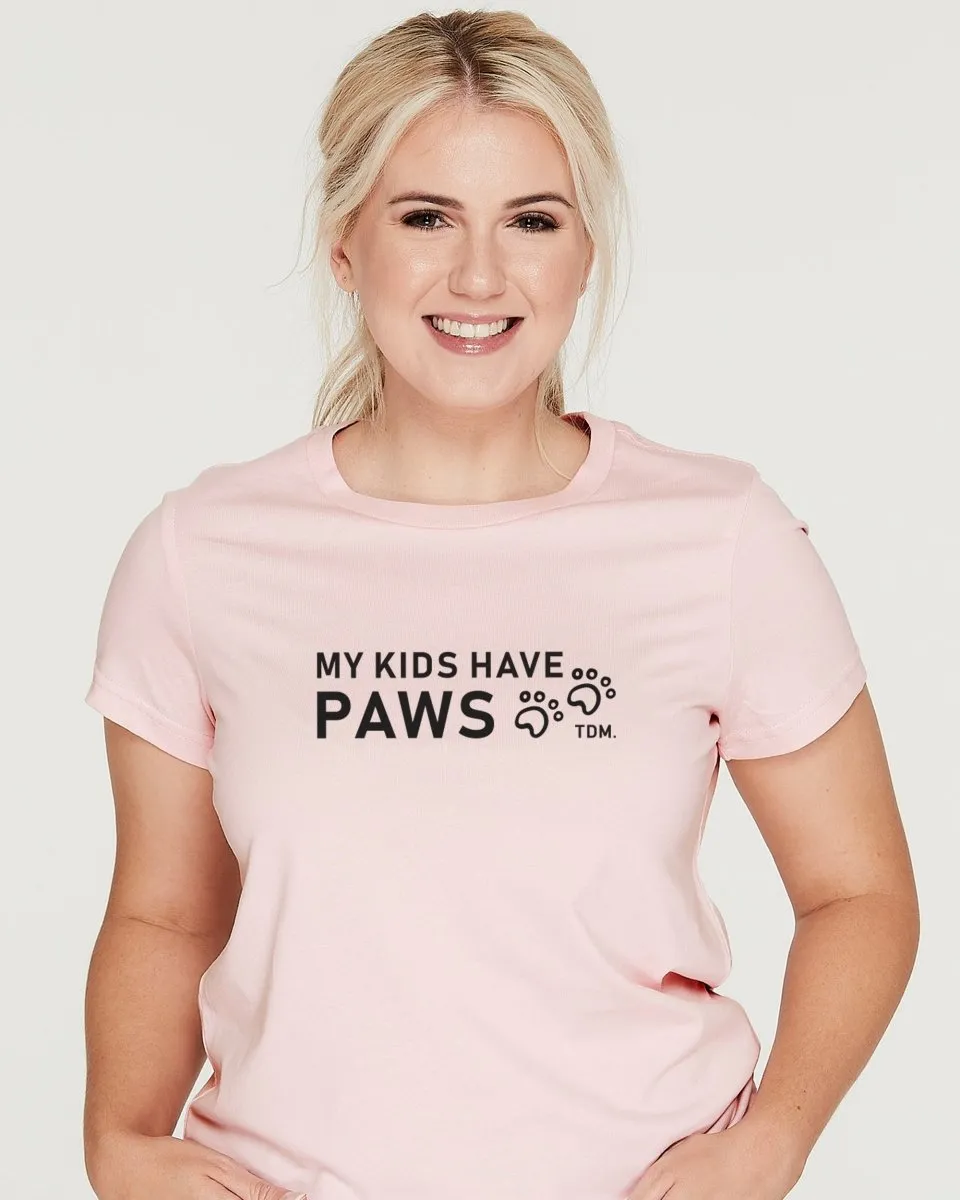 My Kids Have Paws Classic T-Shirt