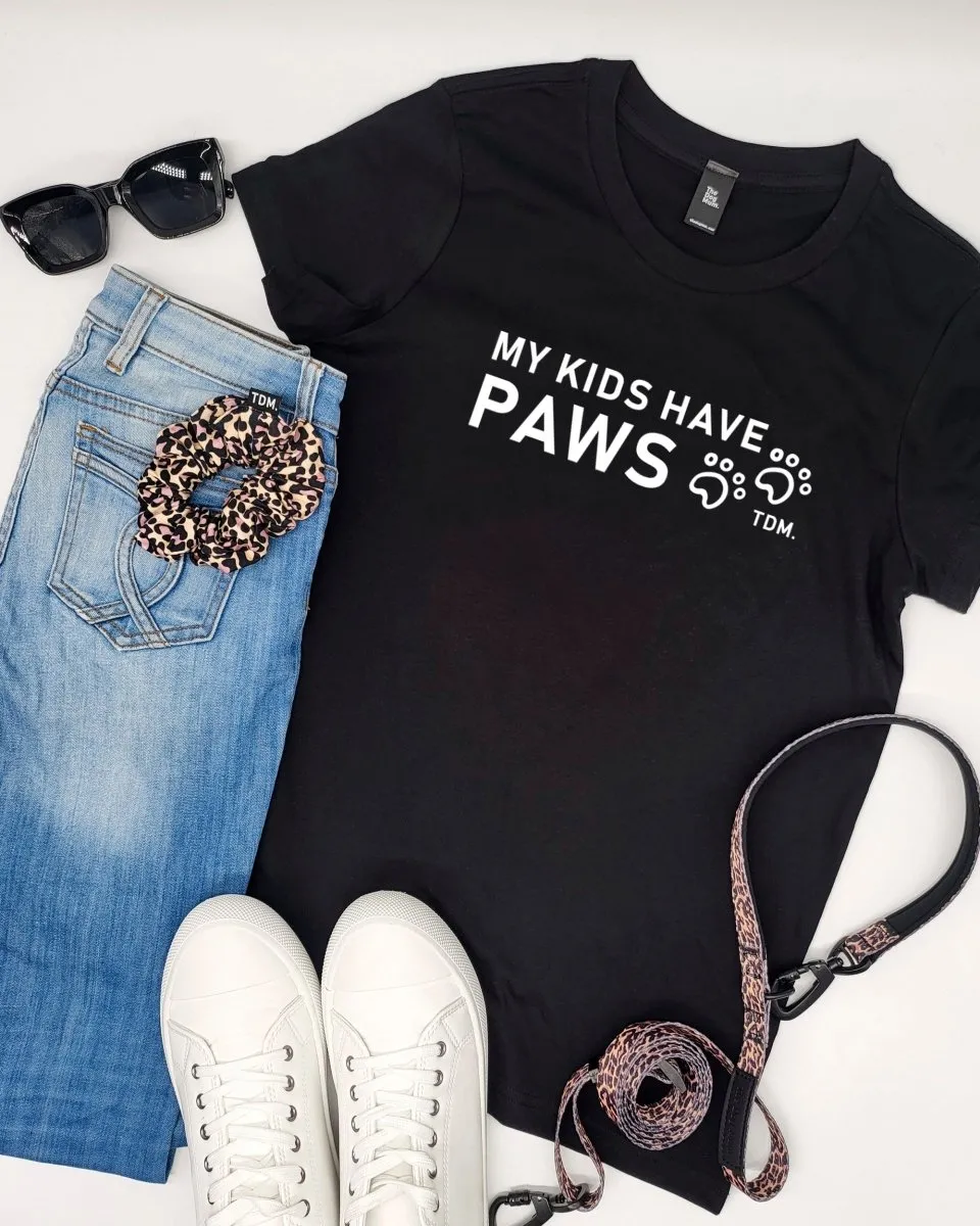 My Kids Have Paws Classic T-Shirt