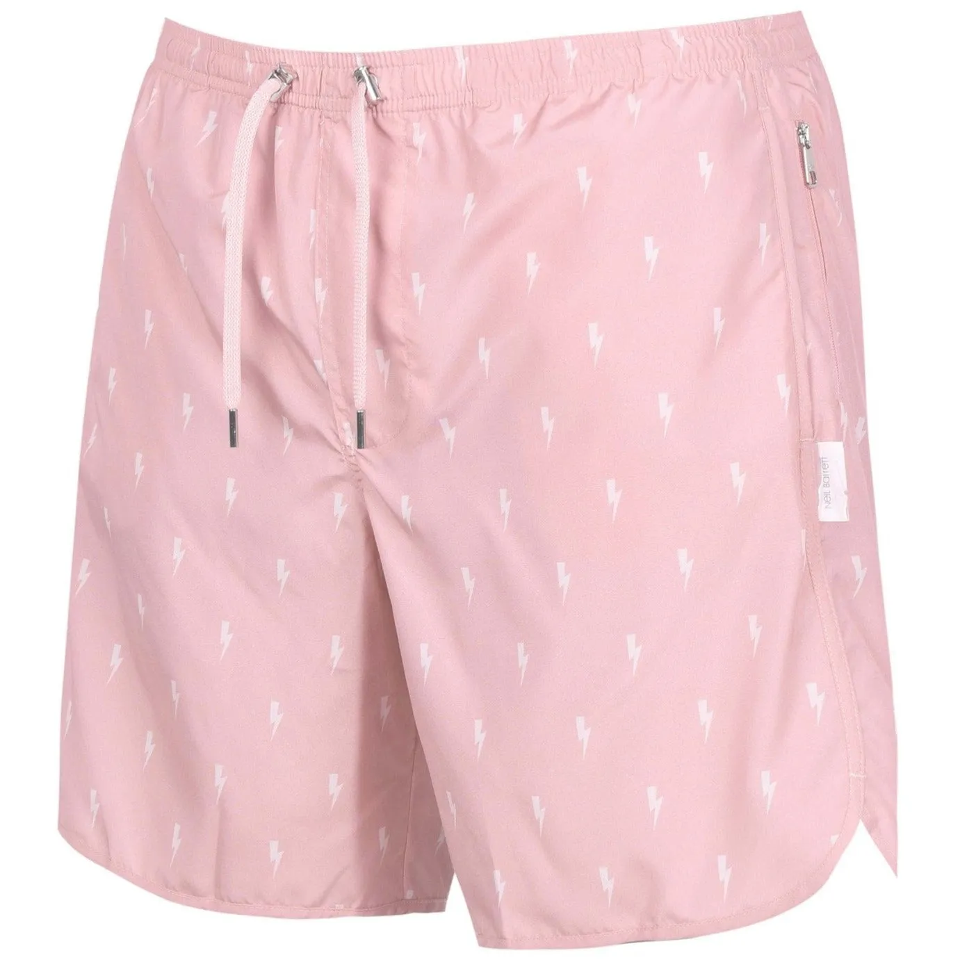 Neil Barrett All-Over Thunderbolt Swim Shorts