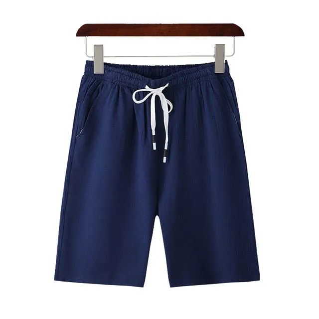 New Shorts Men Board Shorts 100%Cotton Fashion Style Man Cargo Comfortable Bermuda Beach Shorts Casual Trunks Male Outwear 5XL