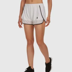 Overlap Training Shorts - White