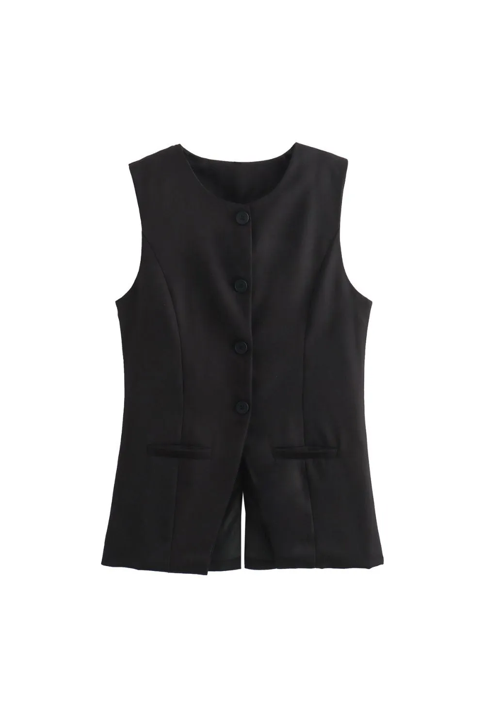 ‘Peyton’ Sleek Sleeveless Vest & Shorts (Sold Separately)