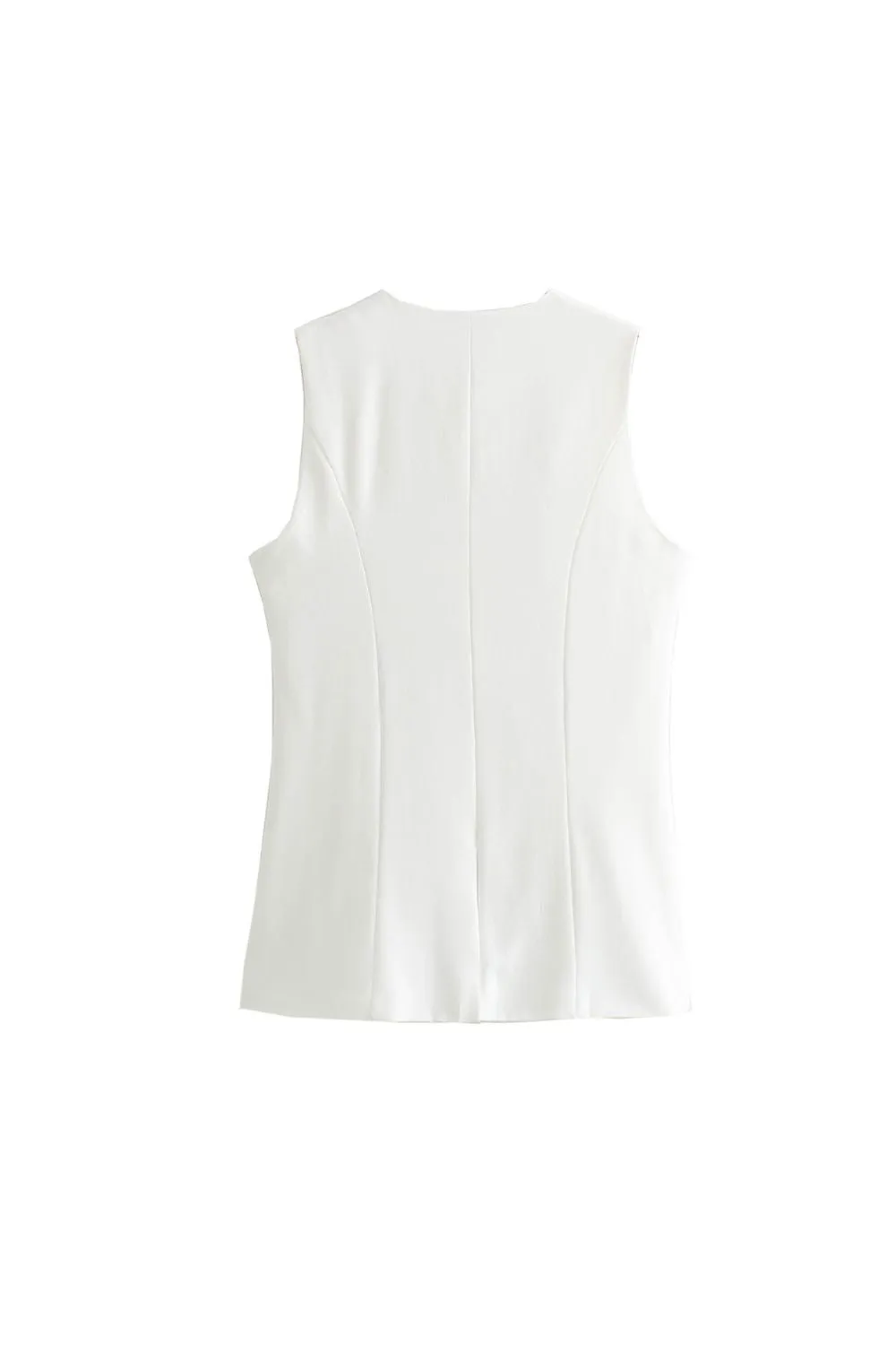 ‘Peyton’ Sleek Sleeveless Vest & Shorts (Sold Separately)