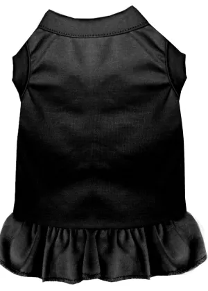 Plain Pet Dress Black Sm
