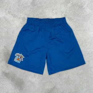 Sleek Mesh Sports Print Training Shorts