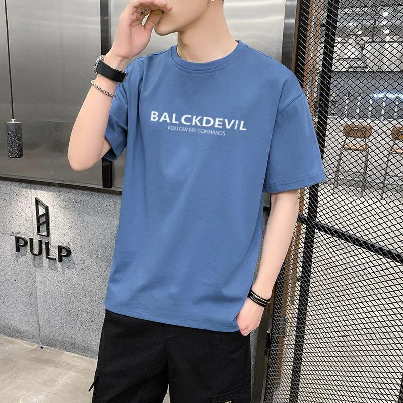 Summer Short Sleeve T-Shirt Trendy Loose INS Teens Tops T-Shirt