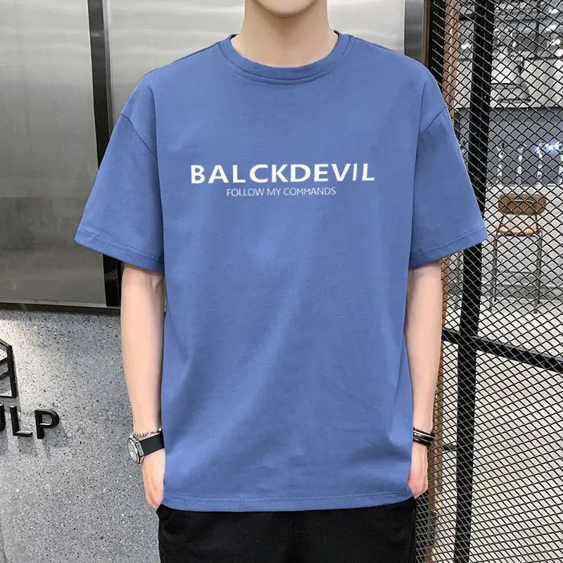 Summer Short Sleeve T-Shirt Trendy Loose INS Teens Tops T-Shirt