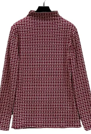 Super Soft Printed Long Sleeved Top One Size