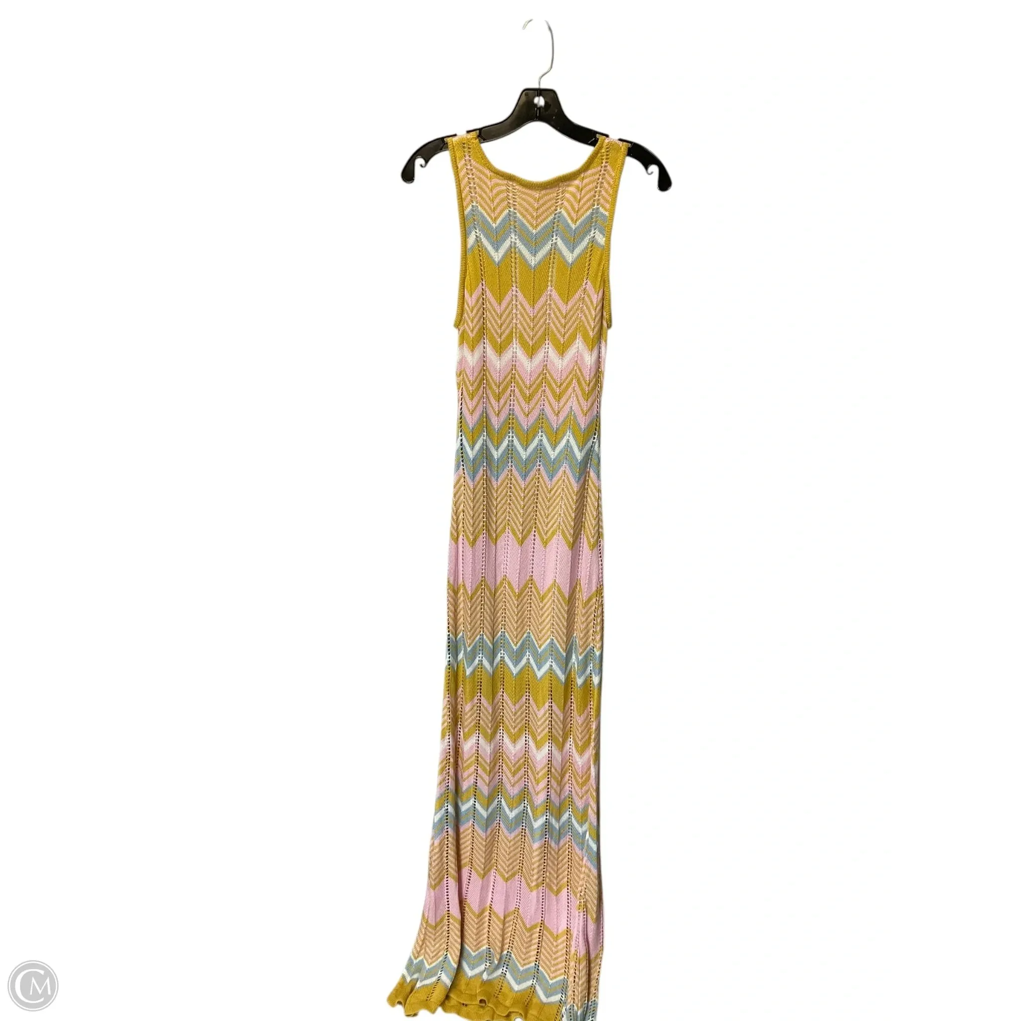 Swimwear Cover-up By Clothes Mentor In Striped Pattern, Size: L