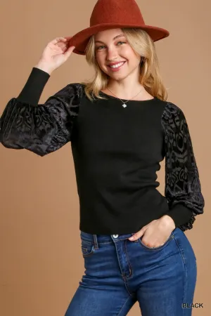 The Velvet Burnout in Black