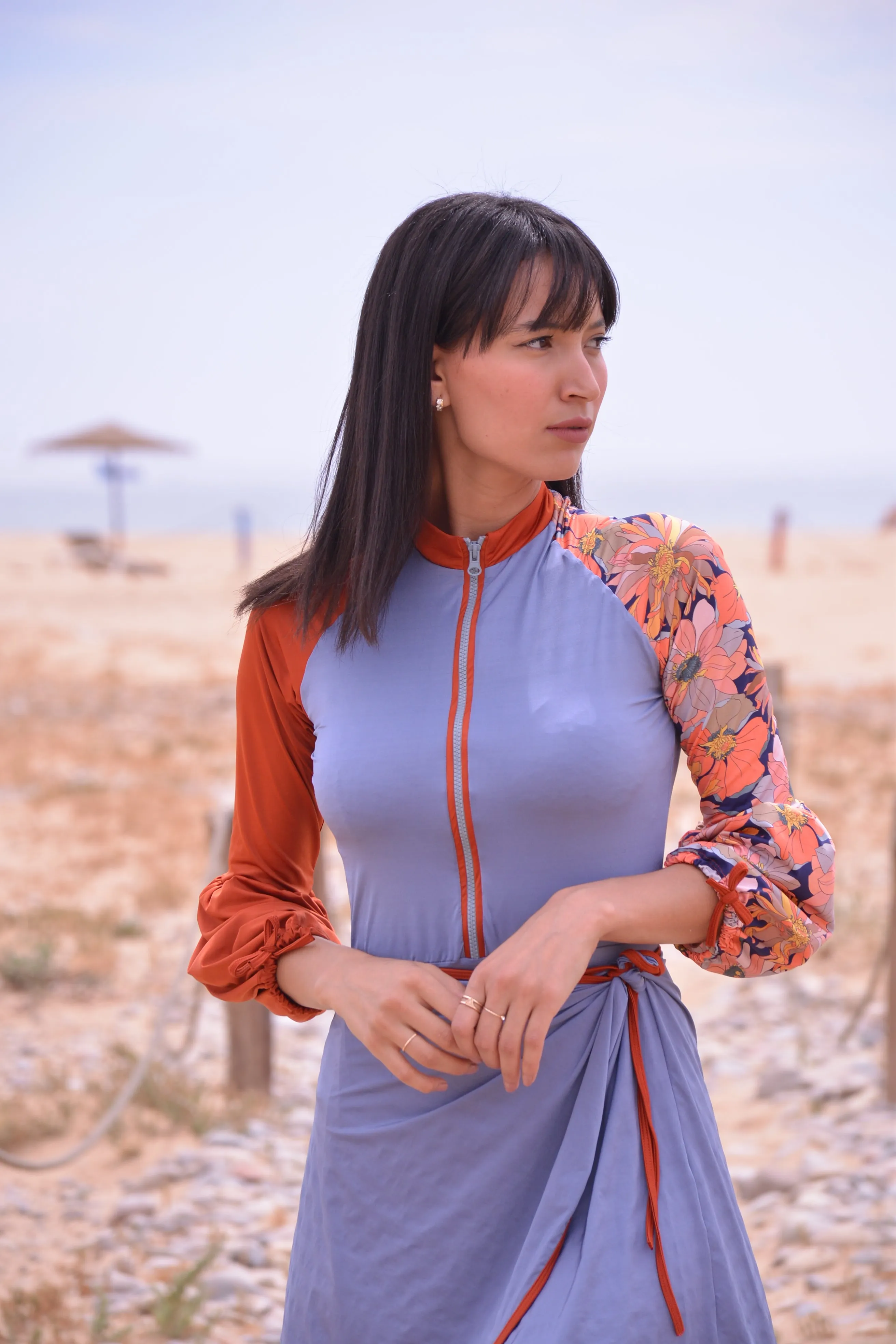 Tropical paradise-Modest swimwear