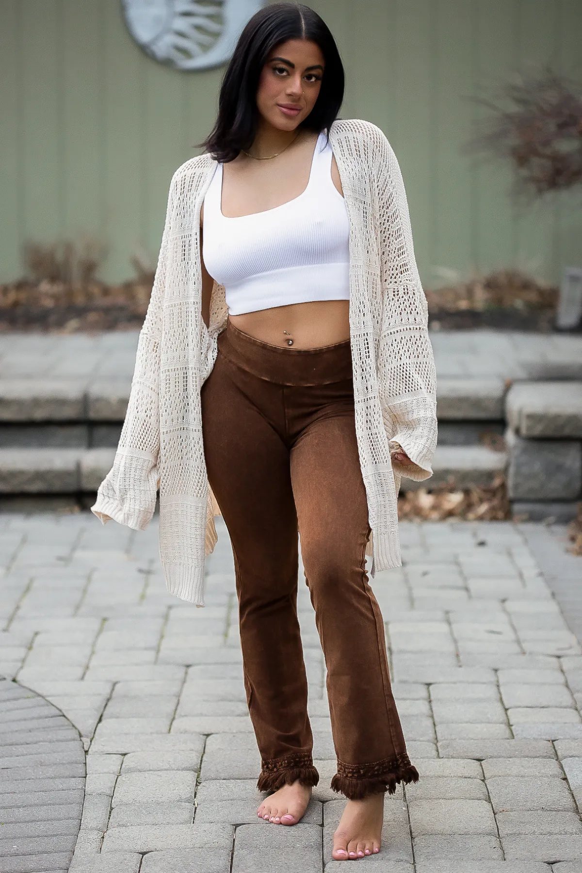 Tulum Crochet Knit Cardigan