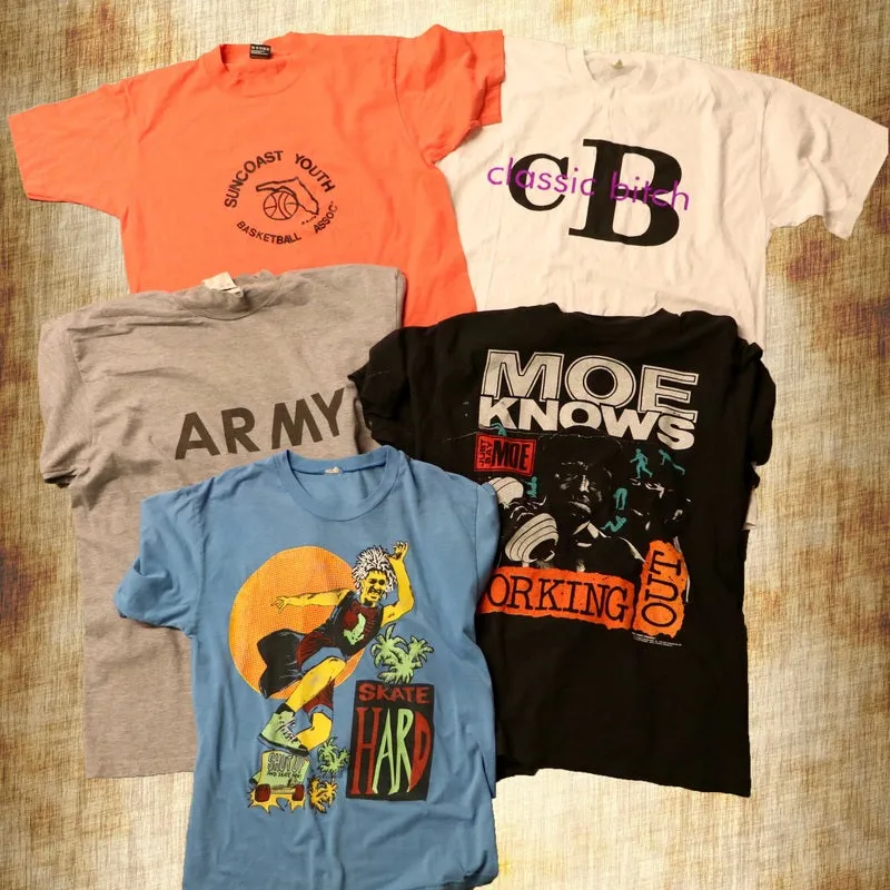 Vintage Graphic T-Shirts Mystery Box