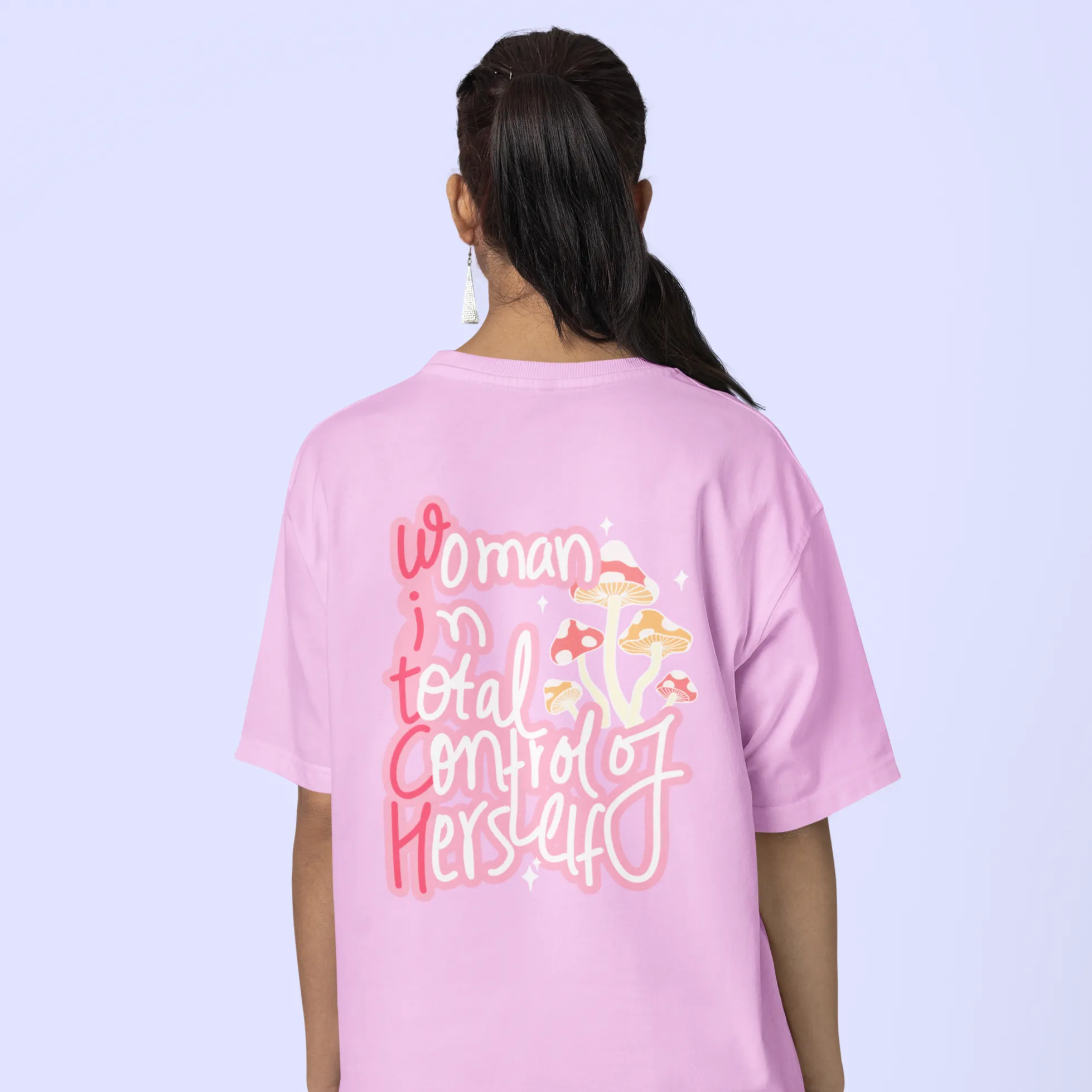 Witch back print tees