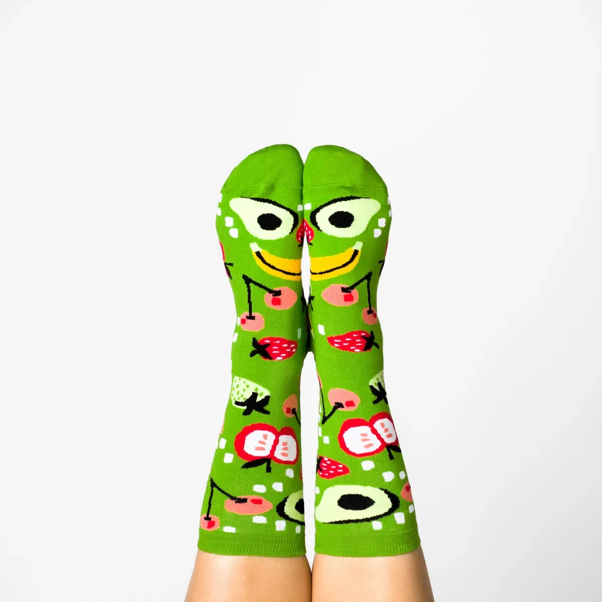 Women's Sized Socks - Fruits