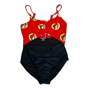 Youth Girls One-Piece Cutout Swimsuit – Buc-ee's Classic